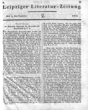 1815-01-03 : 2. Stück
