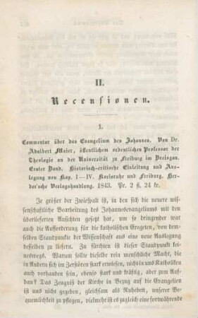458-473 [Rezension] Maier, Adalbert, Historisch-kritische Einleitung und Auslegung von Kap. I