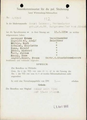 Lehmann, Ernst