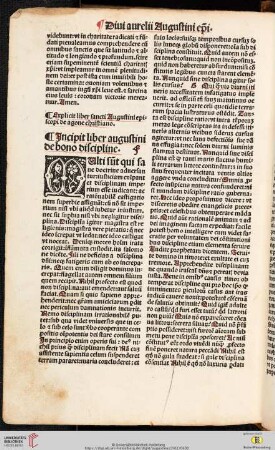 Liber de bono discipline