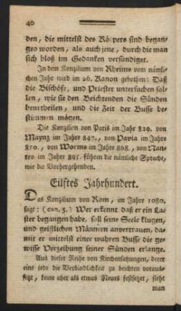 Eilftes Jahrhundert