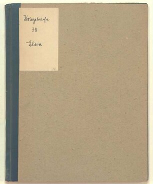Kriegstagebuch des Husaren G. Elsen : 1870/71