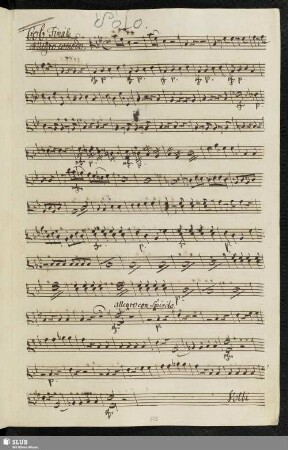 606. Finale Quartetto: Numi che in canto è questo / Anfossi, P.