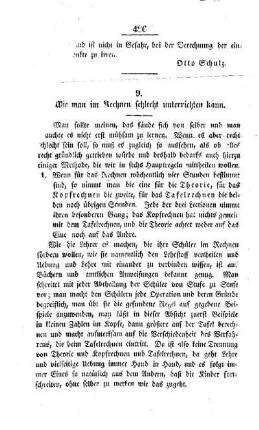 Wie man im Rechnen schlecht unterrichten kann
