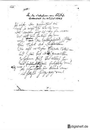 1287: Brief von Anna Louisa Karsch an ... Bussche