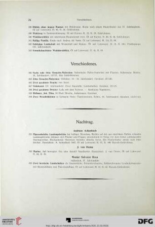 Verschiedenes (Nr. 344-350)