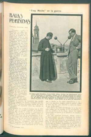Balas perdidas : "Fray Mocho" en la guerra
