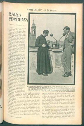 Balas perdidas : "Fray Mocho" en la guerra