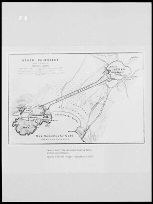 Athen - Peiraieus nach A. Kaupert