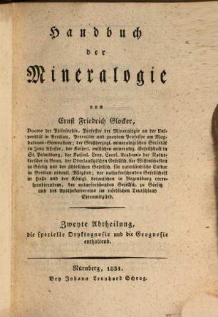 Vollständiger Inbegriff der Pharmacie in ihren Grundlehren und praktischen Theilen : ein Handbuch für Ärzte und Apotheker. 4,1. - 1831