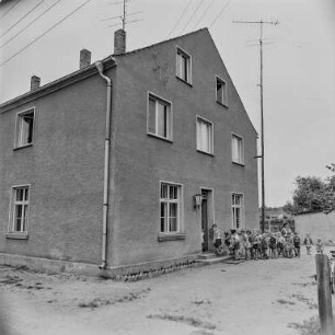 Kindergarten Uhyst : Uhyst. Kindergarten. Außenansicht