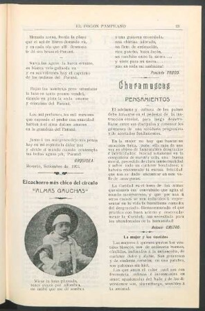 El cachorro más chico del círculo "Almas Gauchas"