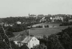 Dresden-Gorbitz. Stadtteilansicht gegen Dresden-Roßthal
