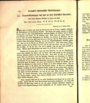 14. Längenbestimmungen auf und an dem Arabischen Meerbusen.