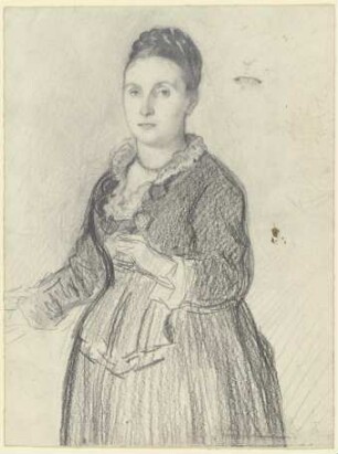 Bildnis Mrs. Tom Plews