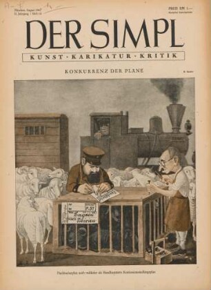 "Konkurrenz der Pläne"