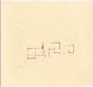 Garten Poelzig am Wambachsee, Duisburg-Wedau: Gartenplan 1:100