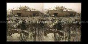 Gesprengtes Fort X der Festung Brest-Litowsk