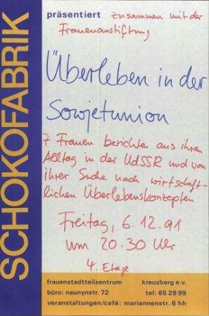 Überleben in der Sowjetunion