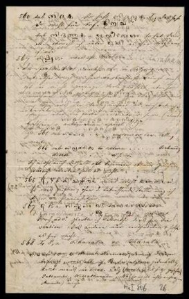 26r-53b, Miscellaneous: notes, notes for a dictionary, scripts practice, notes on Malayāḷam grammar