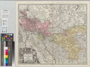 Nova et accurata Ducatus Cliviae et Comitatus Marchiae, cum finitimis Provinciis Delineatio. Cura et caelo Matthaei Seutteri. S.C. Cathol. Regiae Majest. Geogr. Augustae Vindelicor.