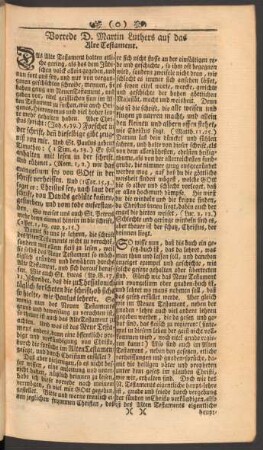 Vorrede D. Martin Luthers auf das Alte Testament