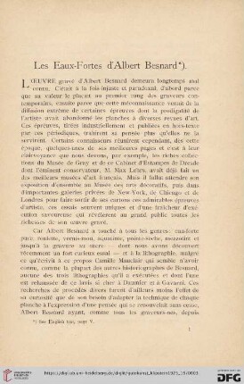 Les Eaux-Fortes d'Albert Besnard