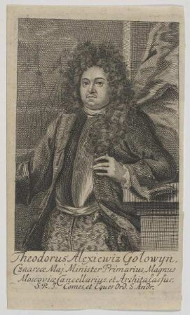 Bildnis des Theodorus Alexiewiz Golowyn