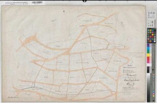 Hesselbach (Laasphe), Teilung Hesselbach, Urkarte II Flur 9