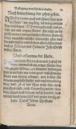 Vmb erkantnus der sünde.