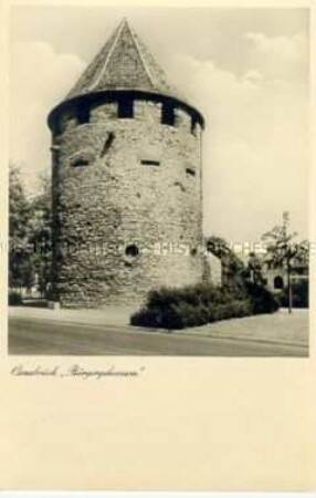 Ansicht des Turmes "Bürgergehorsam" in Osnabrück