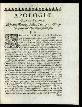 Apologiae