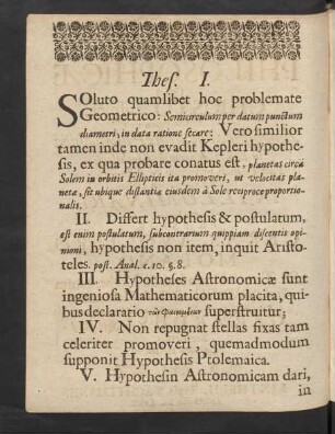 Thes. I. [bis] XVI.