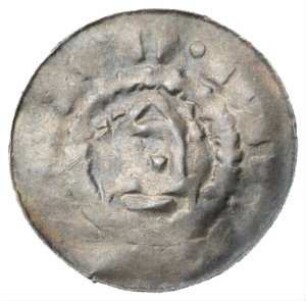 Fundmünze, Sachsenpfennig, um 1000 - 1025