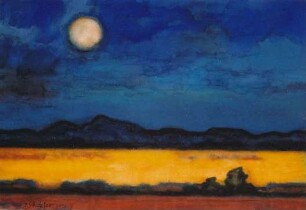 Mond über den Bergen (2)