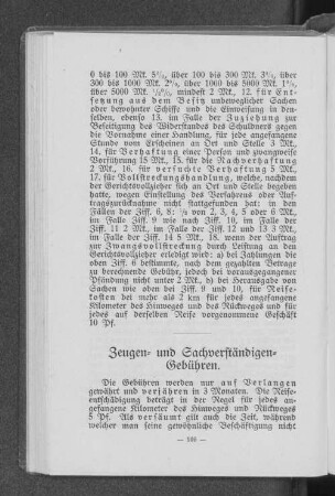 Zeugen- und Sachverständigen-Gebühren.