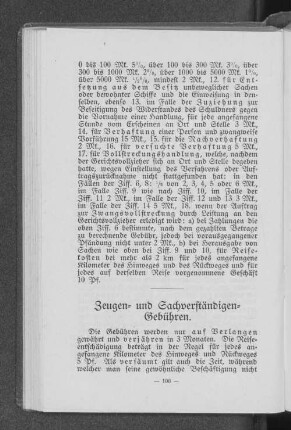 Zeugen- und Sachverständigen-Gebühren.