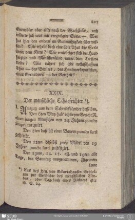 XXIX. Der menschliche Scharfrichter