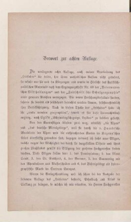 Vorwort zur achten Auflage