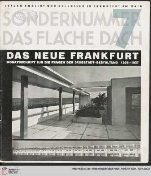 Heft 7 (Oktober-Dezember 1927)