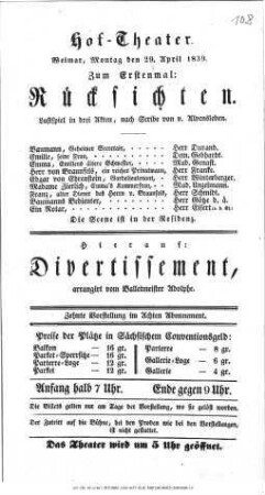 Rücksichten