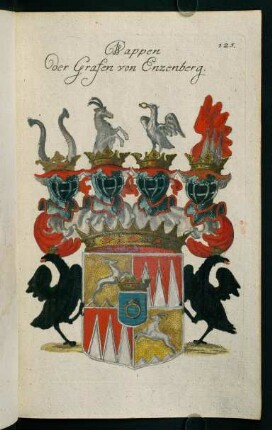 125r-125v, 125. Wappen der Grafen von Enzenberg