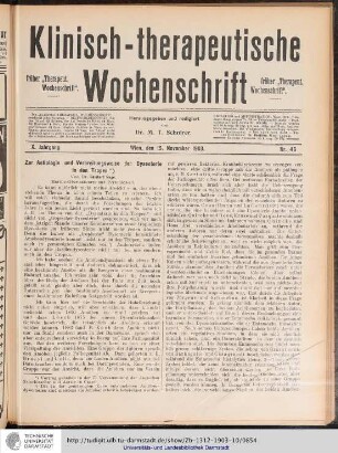 Nr. 46, 15. November 1902