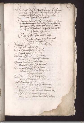 Samuel Zimmermann : Dialogus (Teilabschrift)
