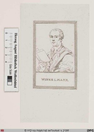 Bildnis Johann Joachim Winckelmann