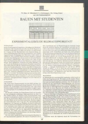 Bauen mit Studenten