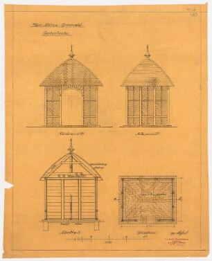 Villa Dr. Richard Schöne, Berlin-Grunewald: Gartenlaube 1:25