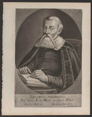 Porträt Erasmus Schmidt (1570-1637)