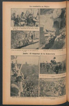 La revolución en Méjico