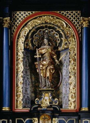 Katharinenaltar — Heilige Katharina